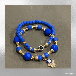 Evil eye 🪬 Stretchy bracelet 