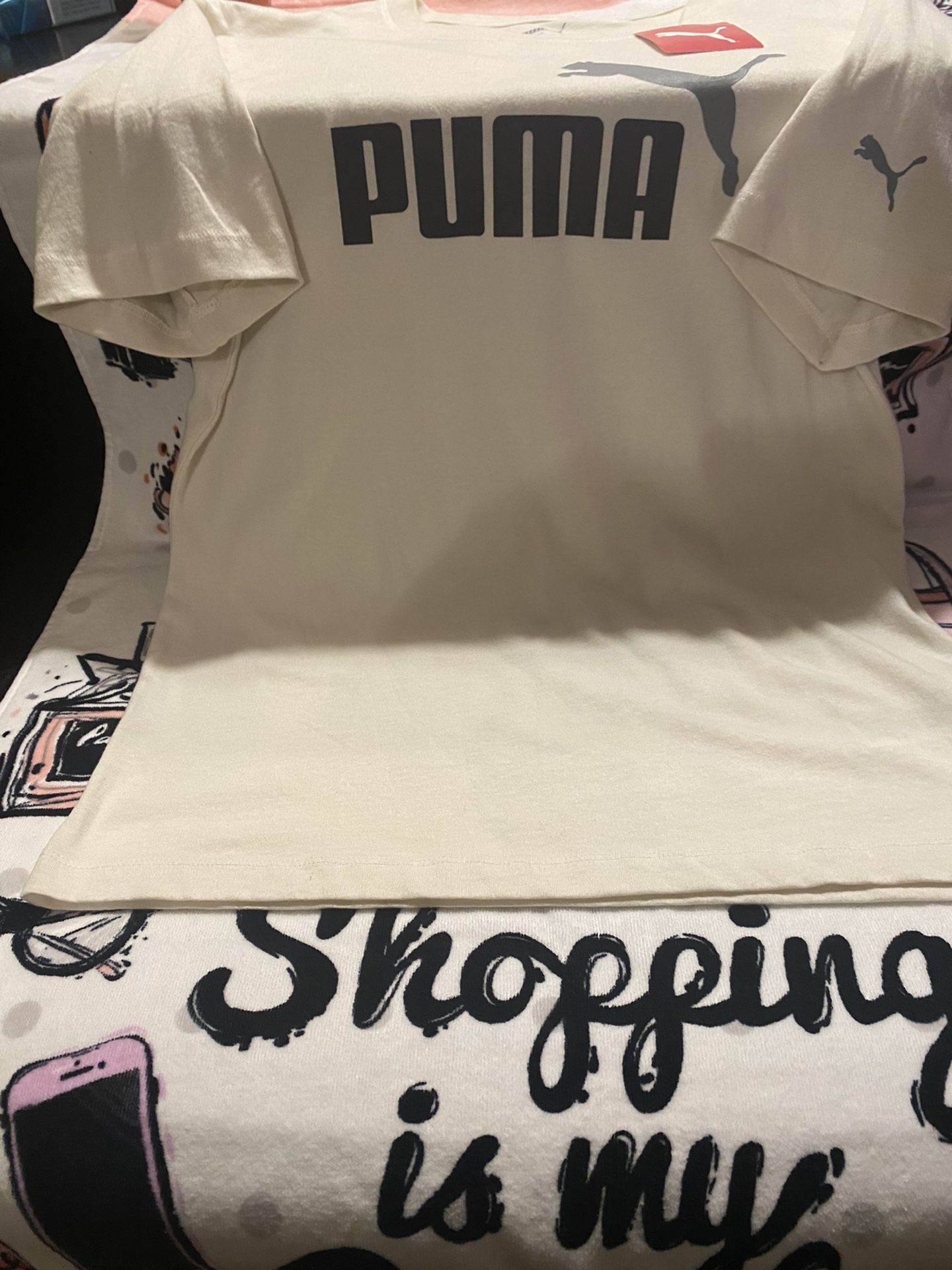 White Puma T-Shirt