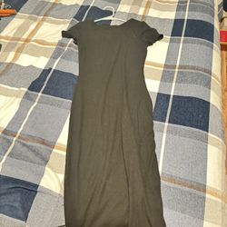 black simple dress