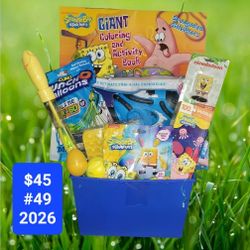 SpongeBob Easter Basket 