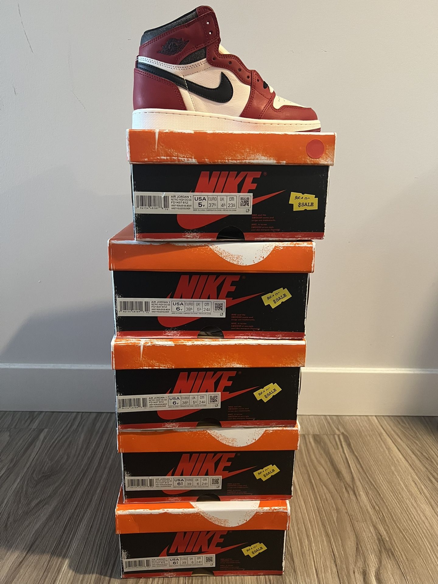 Jordan 1 Chicago “Lost And Found”