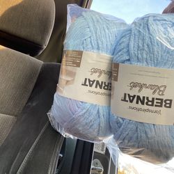 Baby Blue Yarn