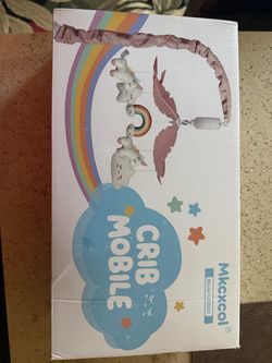 Brand New Mkcxcol Unicorn Crib Mobile - (Model: LKB001)