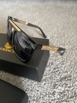 Versace Medusa Black Men’s Sunglasses