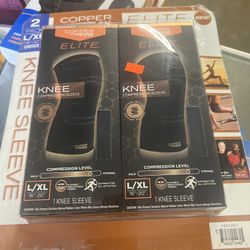 Copper Elite Knee Sleeve 2 Pack