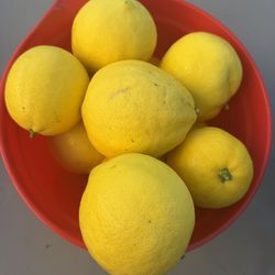 Organic big lemons