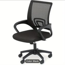 Ergonomic Office Chair!!
 300lbs capacity 
Wide seating area
Breathable mesh
Adjustable Lumbar support
Adjustable height 36"_39"
Smooth rolling caster