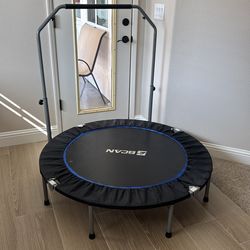 Indoor exercise trampoline 48”