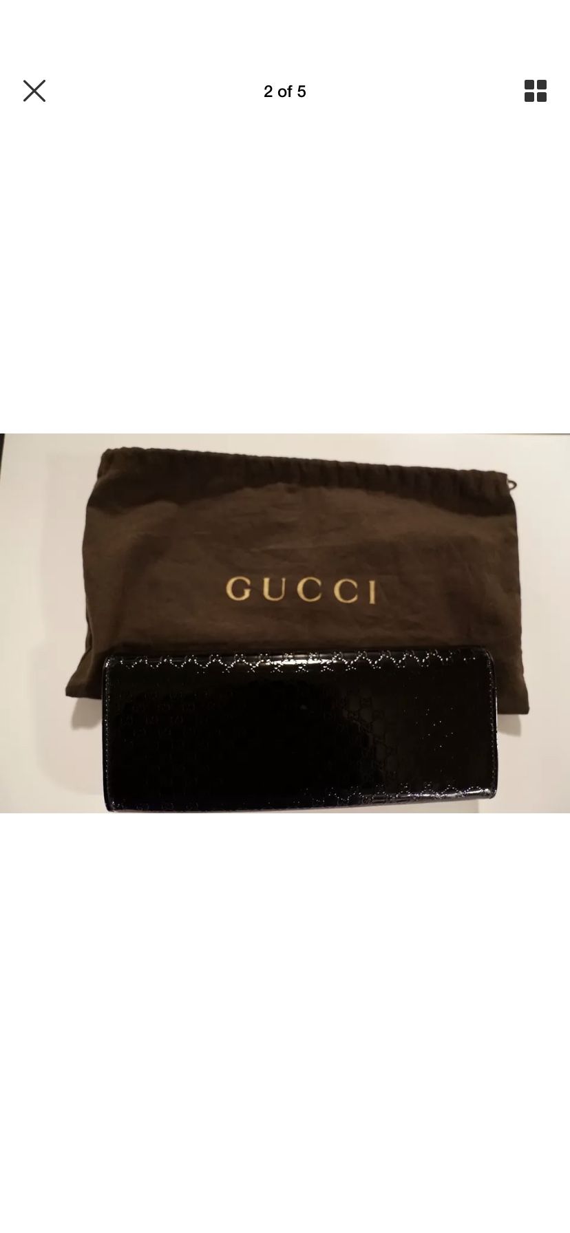 Gucci Handbag Purse 100% Authentic