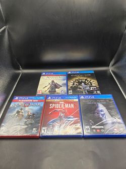 Playstation 4 Brand New Sealed Games