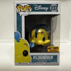 Funko Pop! Disney My Little Mermaid - Flounder #237 Hot Topic Exclusive