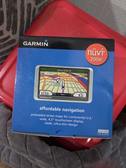 Garmin  Nuvi 200W