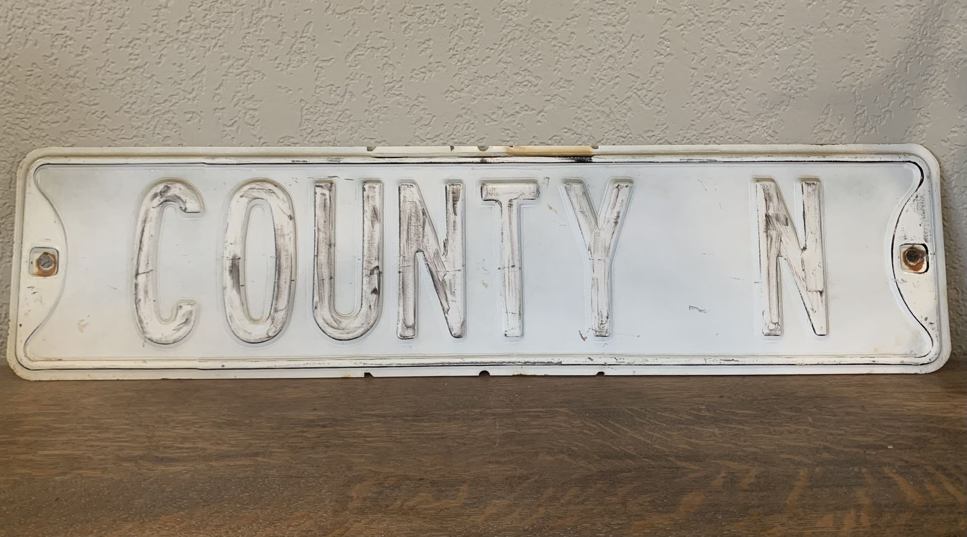 Decorative Road Sign