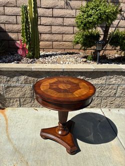 Alaskan wood made table