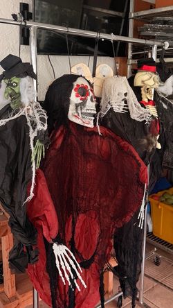 Hanging Grim Reaper Halloween Decoration