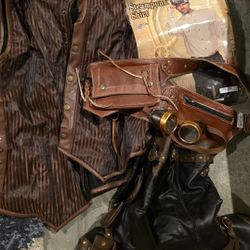 Steampunk halloween costume