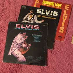 Elvis Vinyl Records 