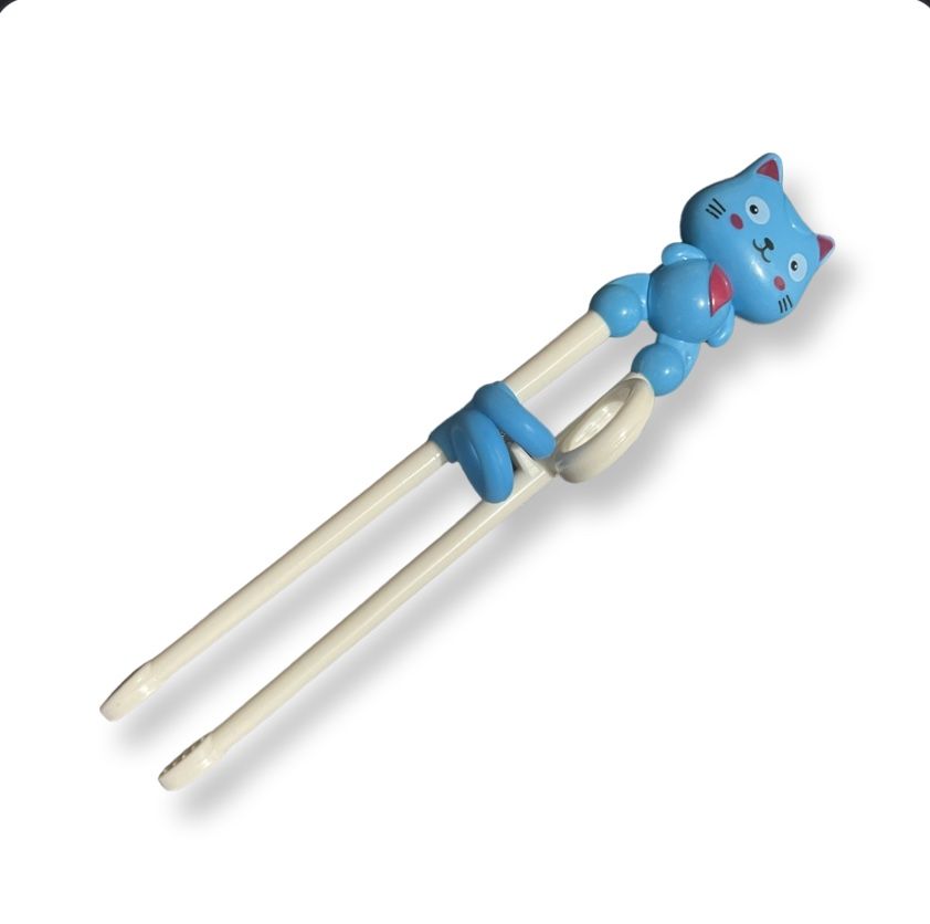 1pair Cartoon Graphic blue Chopsticks