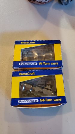 Sink quick connect valves