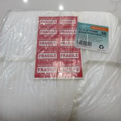 Dishes Foam Wrap Pounces For Fragile Items