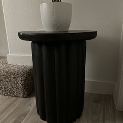 Black Side Or End Table
