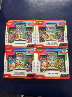 Pokémon first partner boxes
