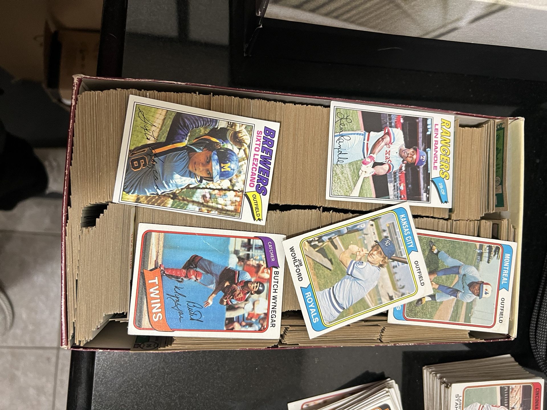 1970’s -1980’s Baseball Cards