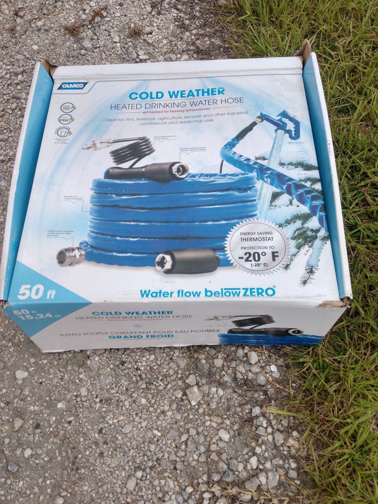 Camco RV 50' Heated Water Hose