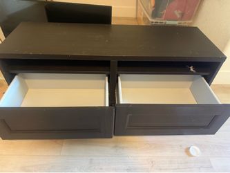 Two drawer entertainment center 50$ or best offer