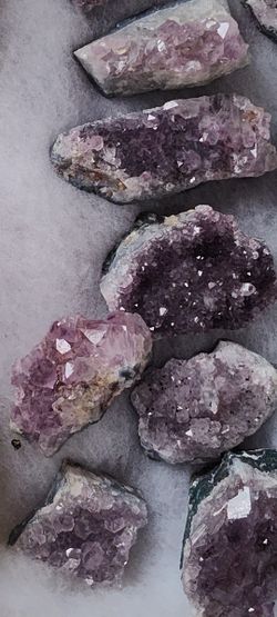 Amethyst Cluster Large $19 Small $11 (many too choose from)