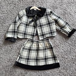 Elegant girls outfit 2–3 years – skirt & jacket set