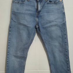 Levi's 512 Premium Jeans Men W29 L30 Slim Tapered Faded Blue