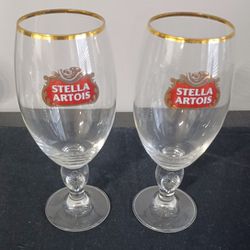 Stella Artois Beer Glasses