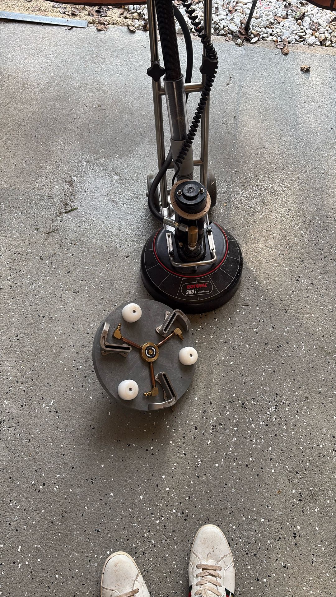 New Rotovac For Flooring