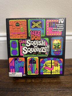 NeeDoh Squish or Squeeze Squish-O-Ween Countdown