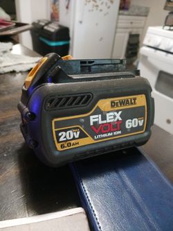 Dewalt Flexvolt 20/60v 6ah Battery  (READ)