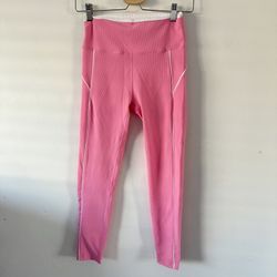  WILO Pink High-Waisted Workout Leggings Size Small (New Without Tags)