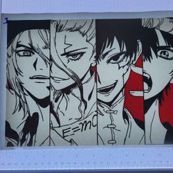 Iron On Heat Transfer  Good For T-shirts Sweaters Jackets T Shirt Design Size Is About 9x11 Anime #1