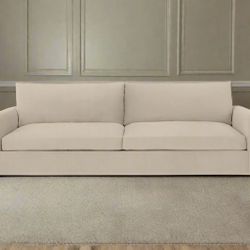 Cream sofa 