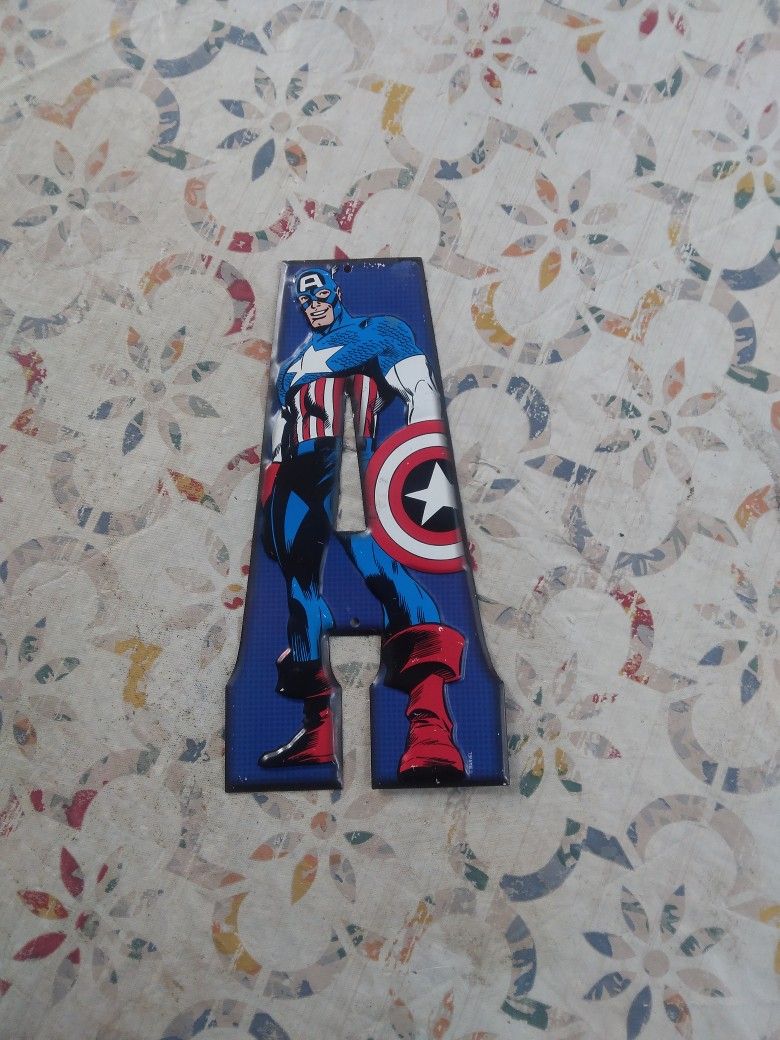 Marvel Tin Captain America Home Accents Hobby Lobby By Open Roads
