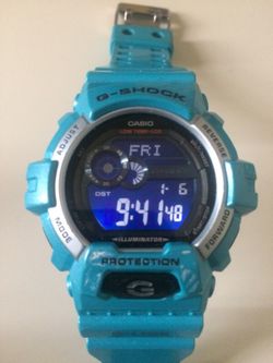 Casio GLS8900 G-SHOCK aqua turquoise blue