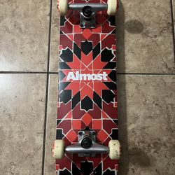 Tile Pattern First Push 7.75 Skateboard Complete - Almost Skateboards