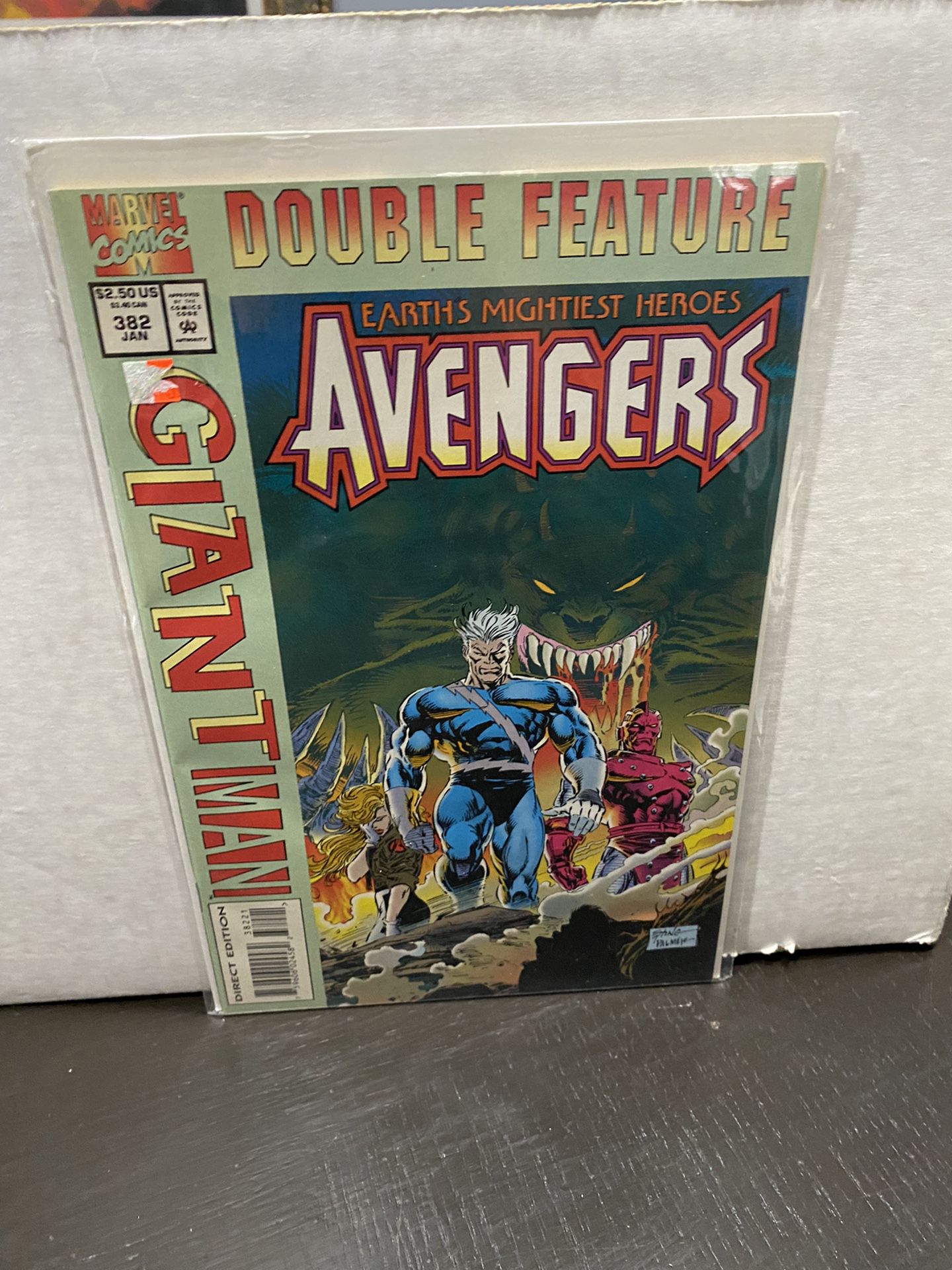 AVENGERS #382 GIANT MAN DOUBLE FEATURE FIRST PRINT MARVEL COMICS (1994) VF-