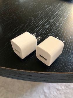 Apple USB Wall Chargers 2 Pack