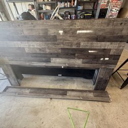 Wooden King Bedframe