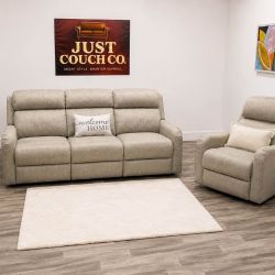 Free Delivery - Raymour & Flanigan Gray Reclining Couch and Chair