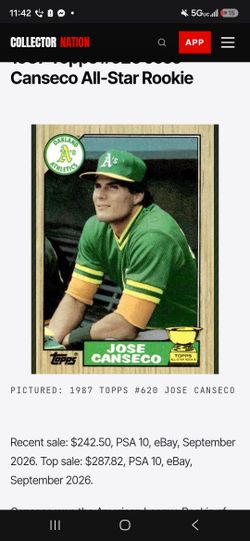 Baseball card