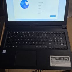 Like New Aspire 3 Laptop and New Ricoh Aficio Sp3510bn Laser Printer