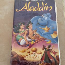 Aladdin Walt Disney Classic VHS