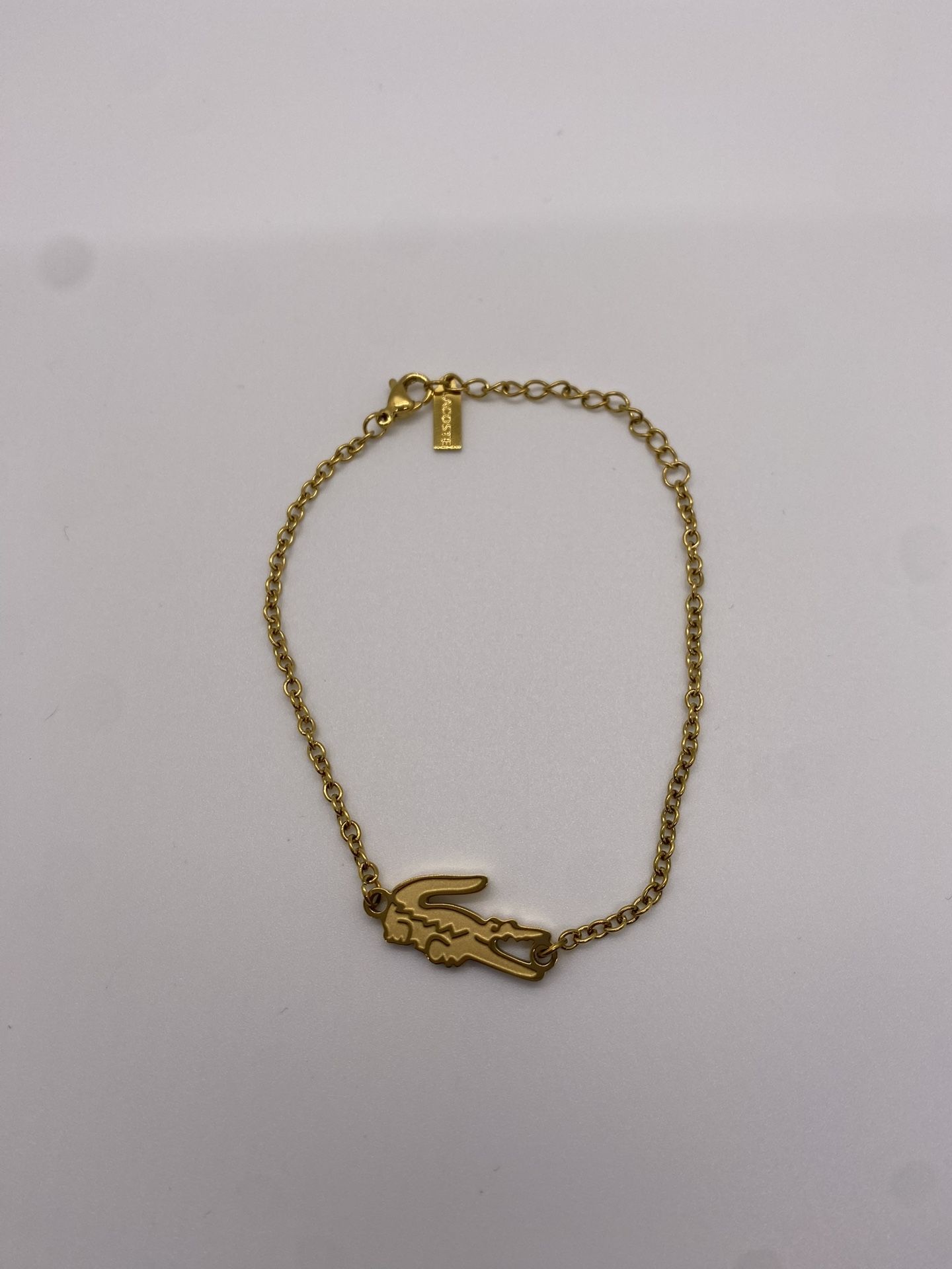 Golden Woman’s Lacoste Bracelet